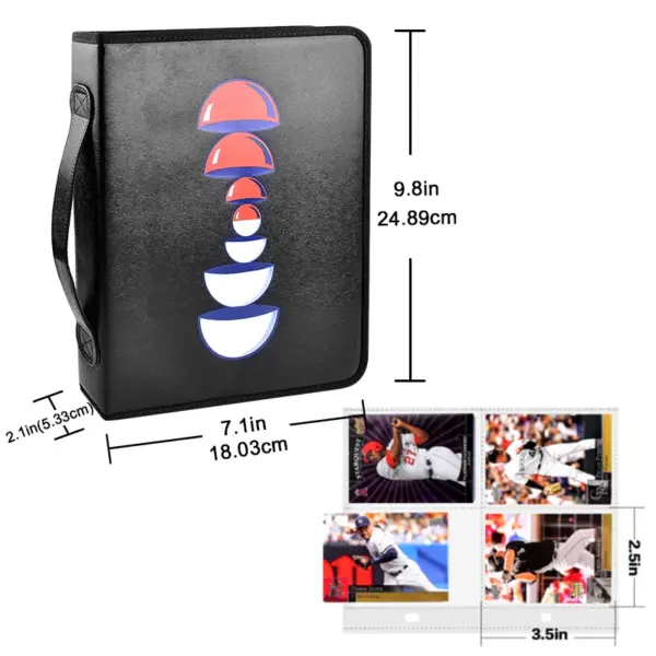 Baseball Card Binder with 400 Pockets - Image 2