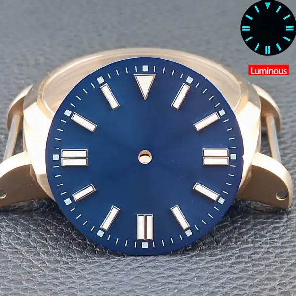 31MM Blue-green Luminous Watch Dial NH35/NH36 - Image 6