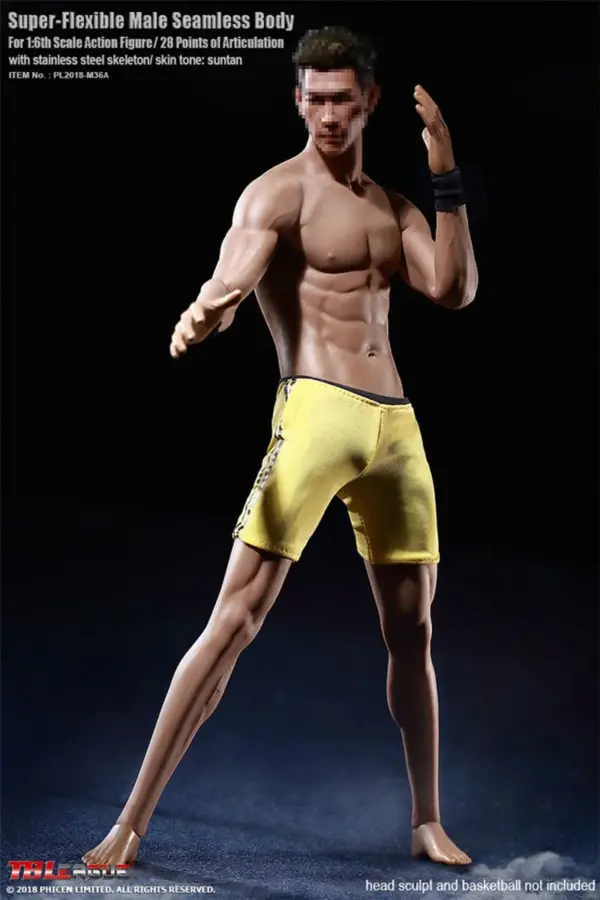 1/6 Seamless Male Doll Body for Action Figures - Image 2