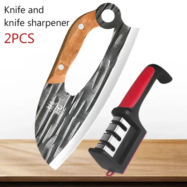 Professional Stainless Steel Kitchen Knife Set - Image 8