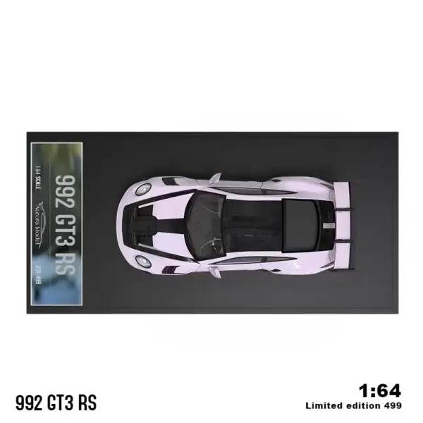 1:64 Porsche 911 992 GT3RS Diecast Model Car - Image 4