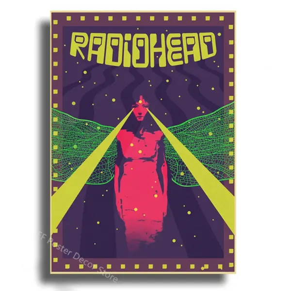 Radiohead Retro Album Art Poster Print - Image 15