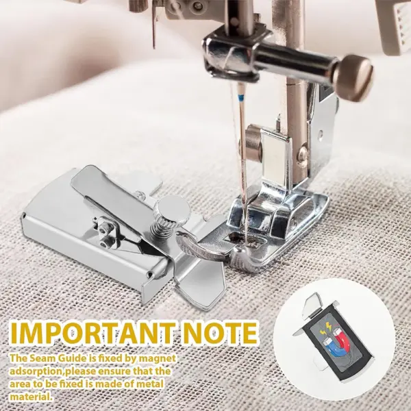 Magnetic Seam Guide for All Sewing Machines - Image 4