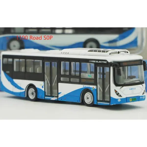 Diecast 1/120 Scale Shanghai Bus Model - Image 6