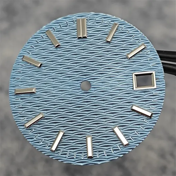 28.5mm Stainless Steel Watch Dial for NH35 - Image 4