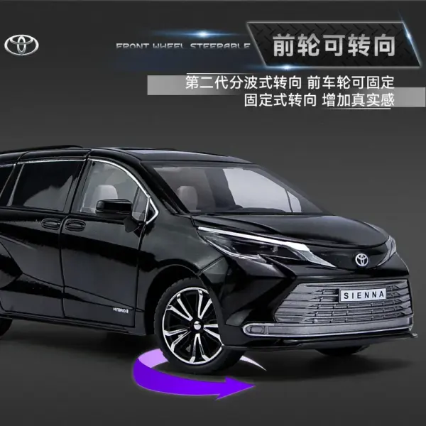 1:24 Toyota Sienna Alloy Diecast Model Car - Image 4
