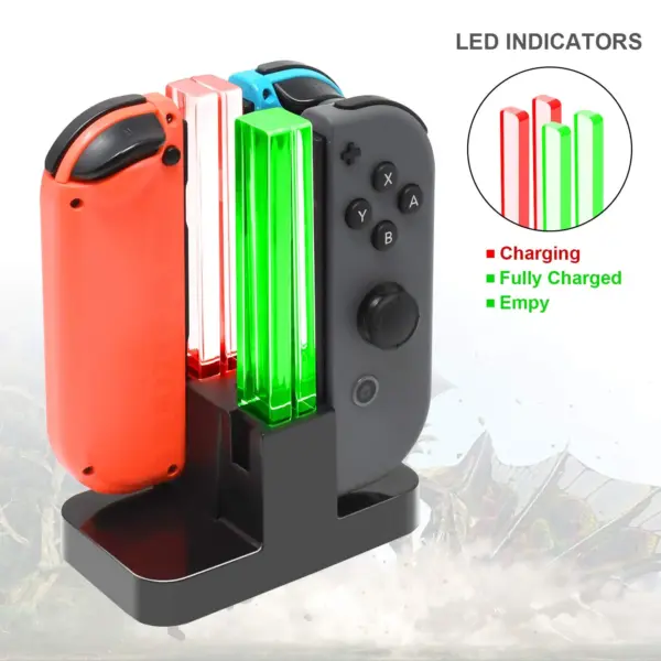 DOBE Charging Dock for Nintendo Switch Controllers - Image 5