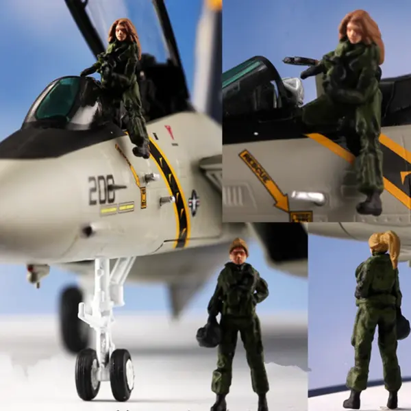 1/72 Scale American Female Fighter Pilots Set