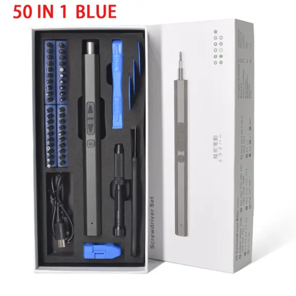 Precision Electric Screwdriver Set with LED Light - Image 4