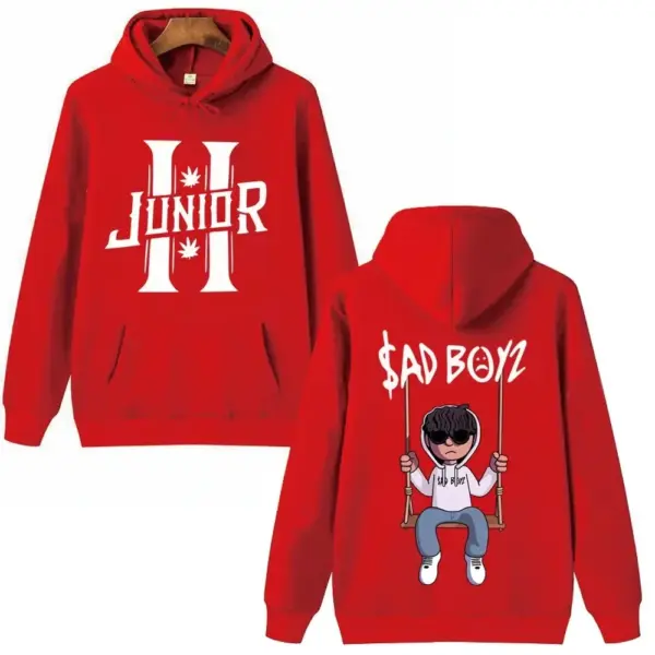 Hip Hop Pullover Hoodie for Men - Image 2