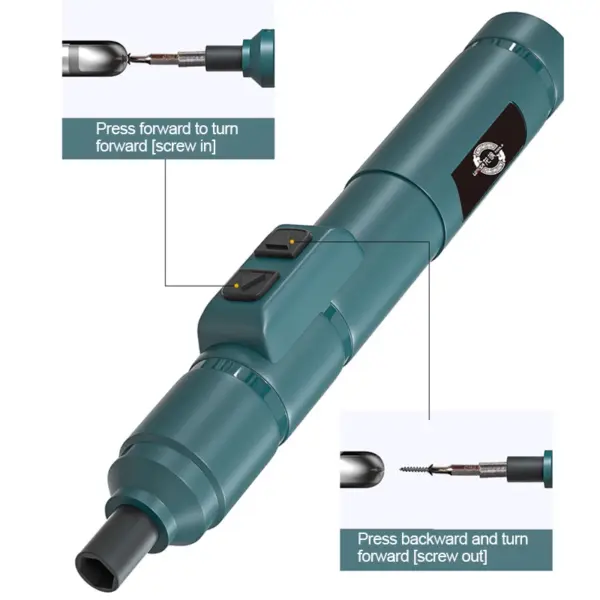 Mini Wireless Electric Screwdriver 3.6V Set - Image 5