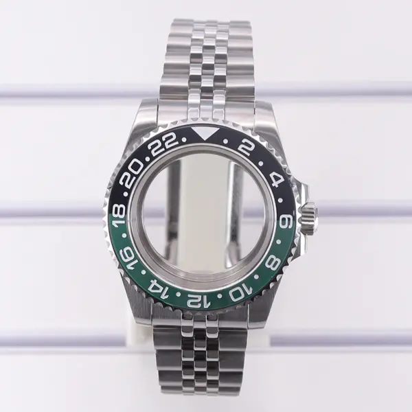 40mm Men's Diving Watch Case with Bracelet - Image 8