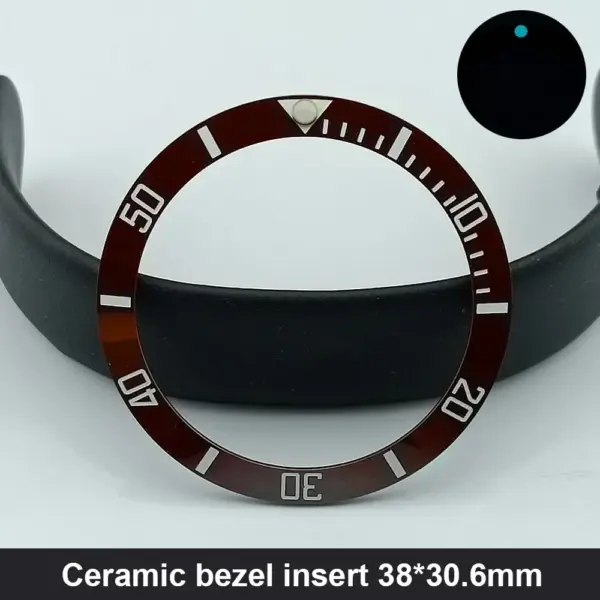 Sloping Ceramic Bezel Insert for 40mm Watch - Image 5