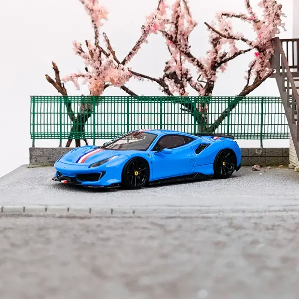 1:64 Scale Resin Novitec 488 Pista Model Car - Image 8