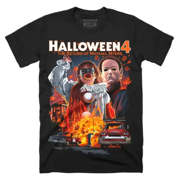 Cool Blood Halloween T-Shirt for Men