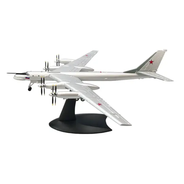 1/200 Scale Diecast Tupolev TU95 Bomber Model - Image 2