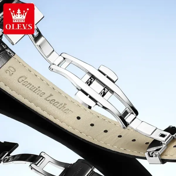 Olevs 6698 Luxury Automatic Mechanical Watch - Image 3