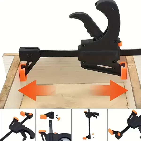 4 Inch Quick Release Woodworking Clamp Set - Image 5
