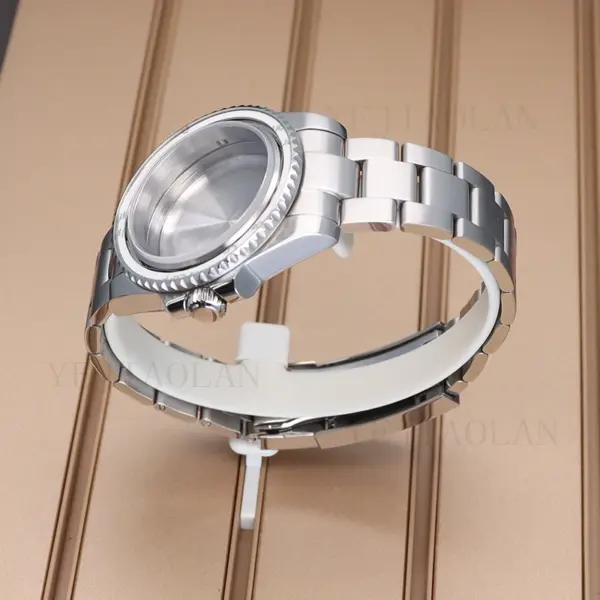 40mm Watch Case with Sapphire Glass Parts - Image 3