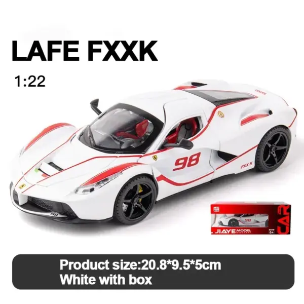 1/22 Scale Ferrari FXX K Diecast Model Car - Image 11