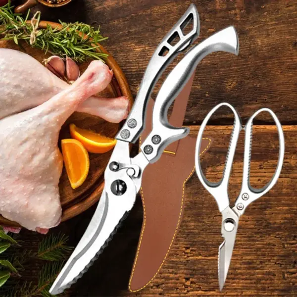 Stainless Steel Kitchen Poultry Shears Scissors