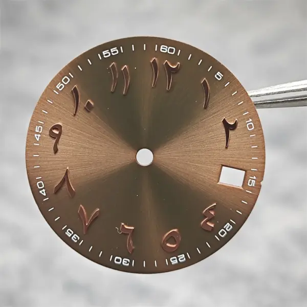 28.5mm Arabic Watch Dial for NH35/NH36 - Image 4