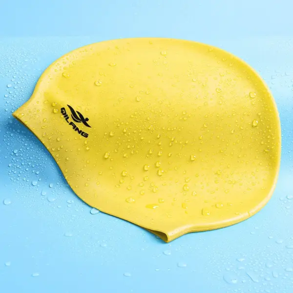 Silicone Waterproof Swimming Cap for Adults Kids - Image 9