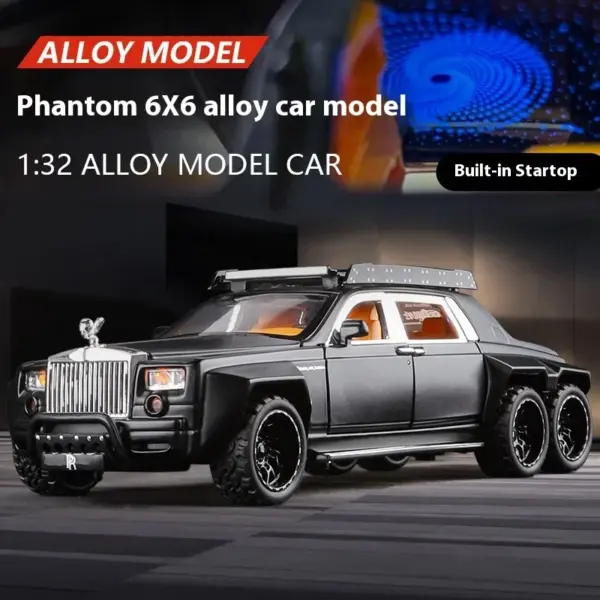 1:32 Rolls-Royce Phantom Diecast Model Car - Image 5