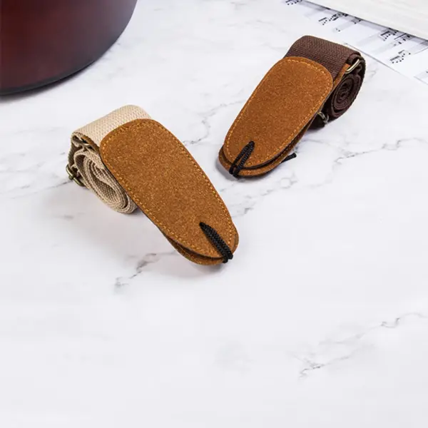 Cotton Guitar Strap for Electric and Folk Guitars - Image 4