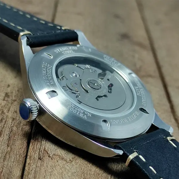Men's Automatic NH35 Vintage Mechanical Watch - Image 5