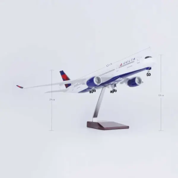A350 Delta Airline Model with LED Light - Image 5