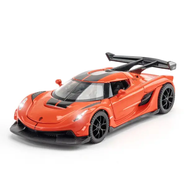 1:32 Scale Alloy Supercar Model with Lights