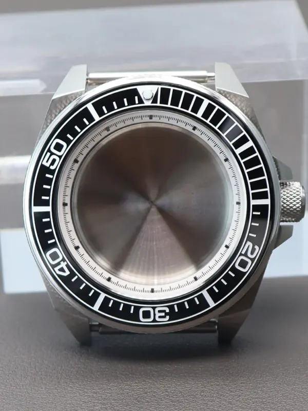 Modified Seiko Samurai Watch Case with Sapphire Glass - Image 12