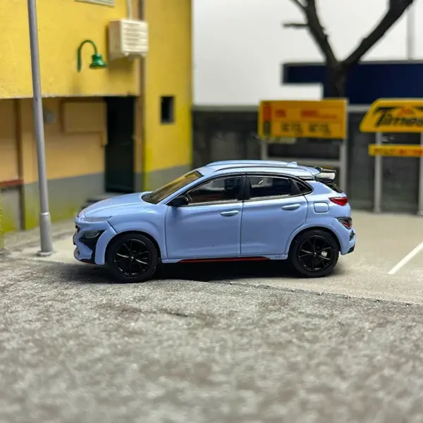 1:64 Diecast Alloy Hyundai KONA N Model Car - Image 4