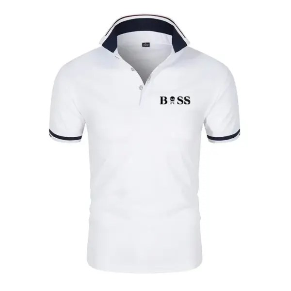 Men's Quick-Drying Short-Sleeved Polo Shirt - Image 2