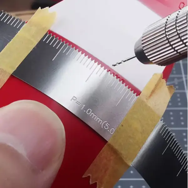 Precision Etched Ruler for Crafting Projects