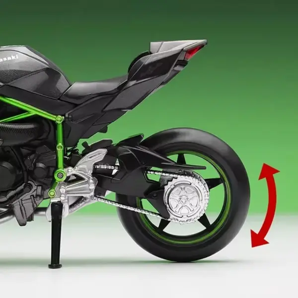 1:18 KTM Motorcycle Die-cast Model Toy - Image 5