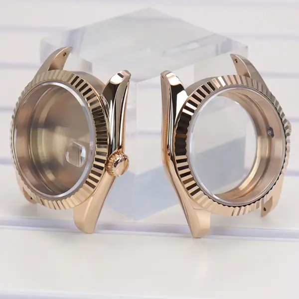 Rose Gold Watch Case for NH35 NH36 Miyota - Image 6