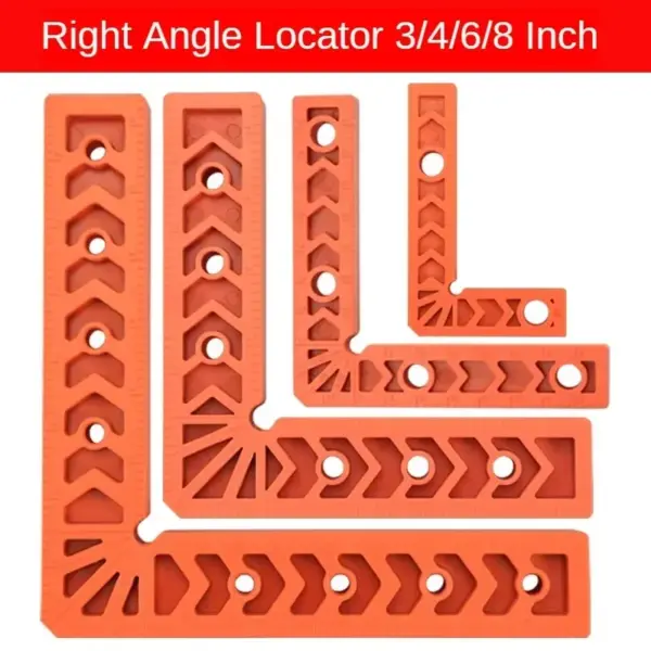 90° Right Angle Ruler Holder Woodworking Tool - Image 6