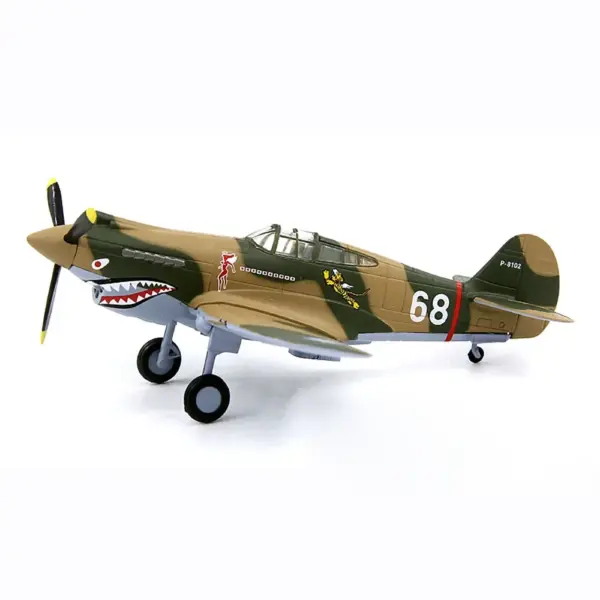 Diecast AMER P-40C Fighter Model 1/72 Scale - Image 4