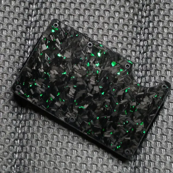 RFID Minimalist Carbon Fiber Slim Wallet - Image 2