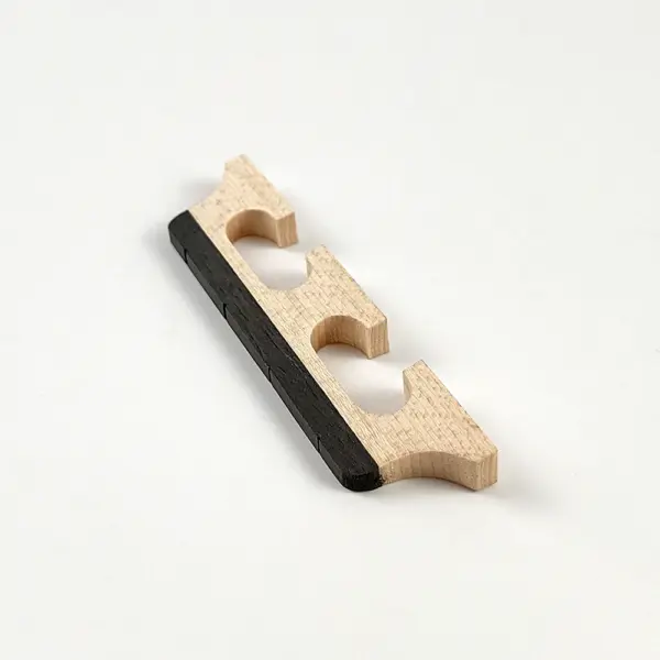 Maple Ebony Banjo Bridge for Standard Size - Image 6