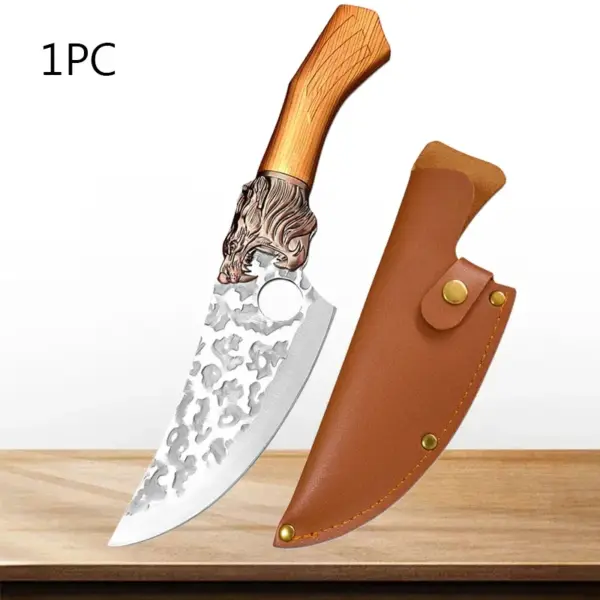 Japanese Stainless Steel Boning Kitchen Knife - Image 9