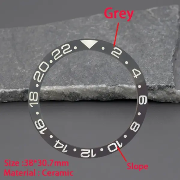 Gray Ceramic Bezel Insert for Omega Watches - Image 14