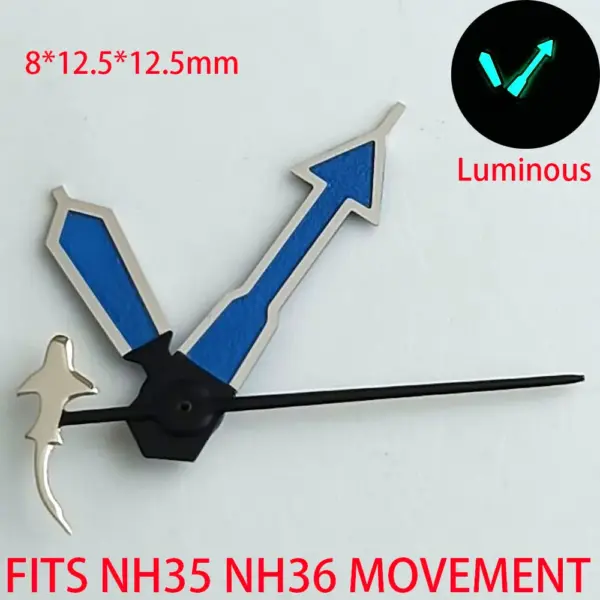 NH35 NH36 Watch Hands Green Luminous Set - Image 28