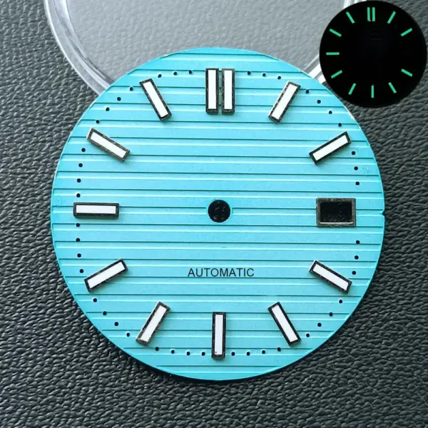 29.8MM Green Luminous Watch Dial for NH35 - Image 18