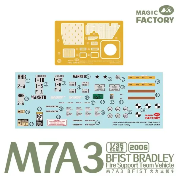 M7A3 BFIST Bradley Model Kit 1/35 Scale - Image 6