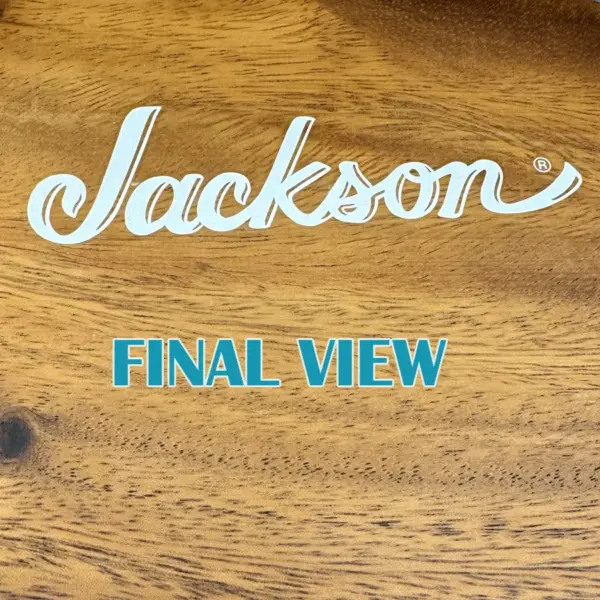 Jackson Guitar Water Slide Decal Sticker - Image 5