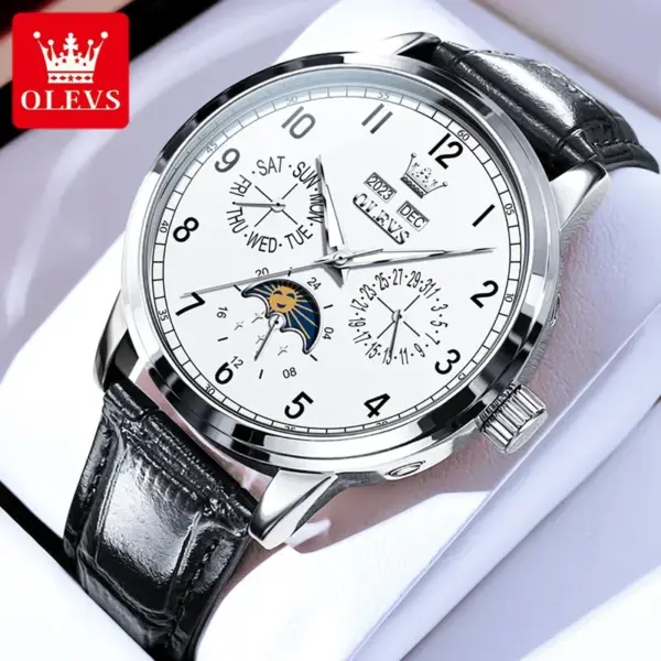 Olevs 6698 Luxury Automatic Mechanical Watch