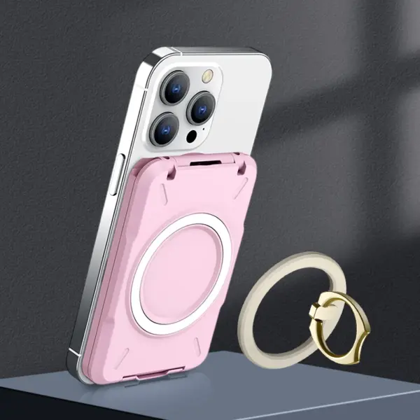 Magnetic Wallet and Phone Ring Holder for iPhone - Image 9